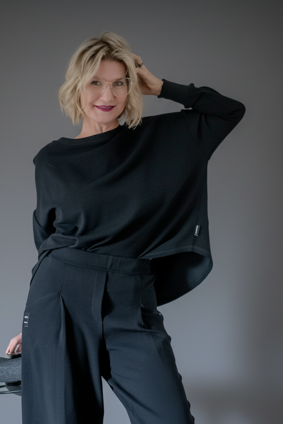 Mikina – Piké – Černá