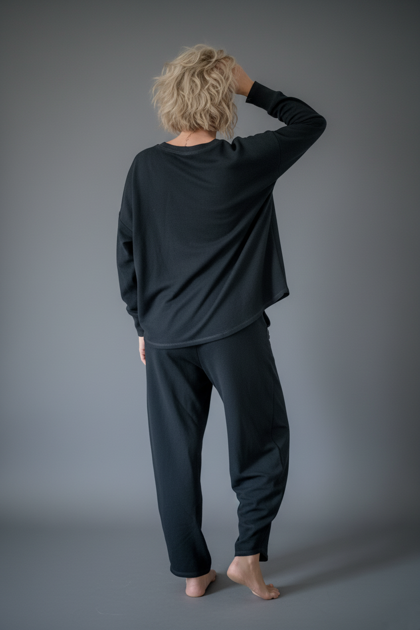 Souprava Piké Černá