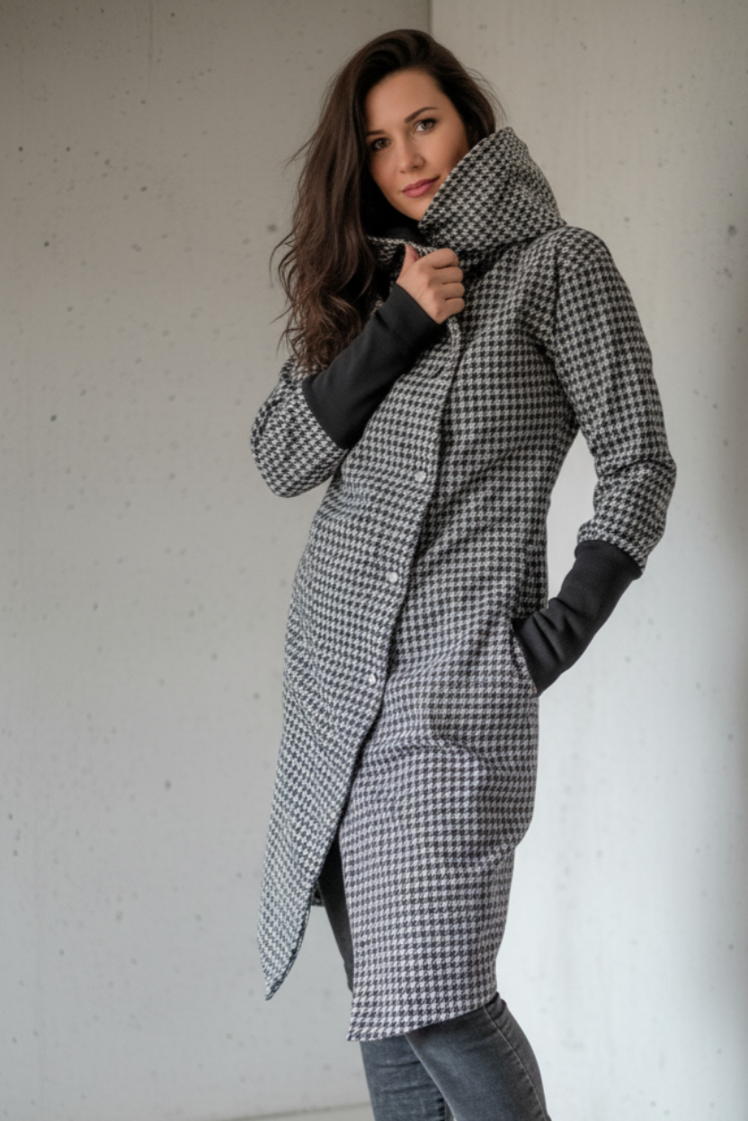 Dámský Softshellový kabát s kapucí – Kohoutí Stopa