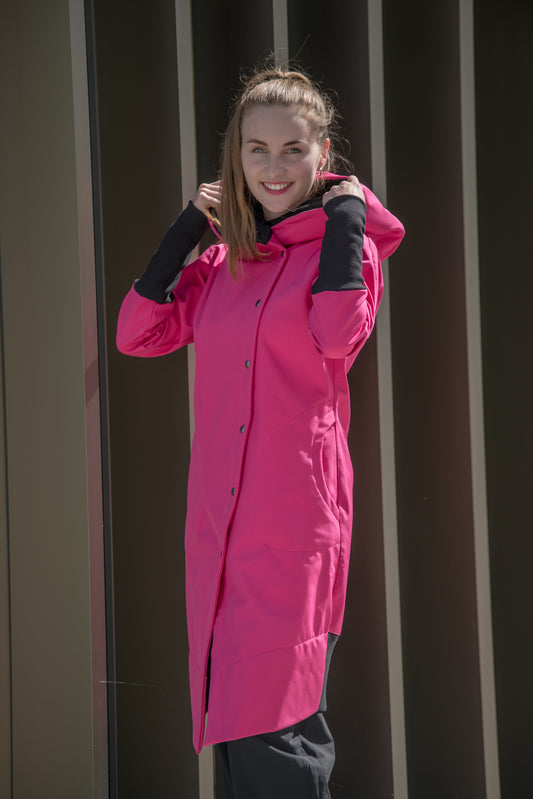 Women's Softshell Jacket with Hood – HubaBuba