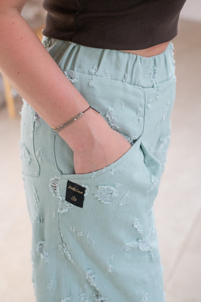 Kalhoty - Jeans - trhané