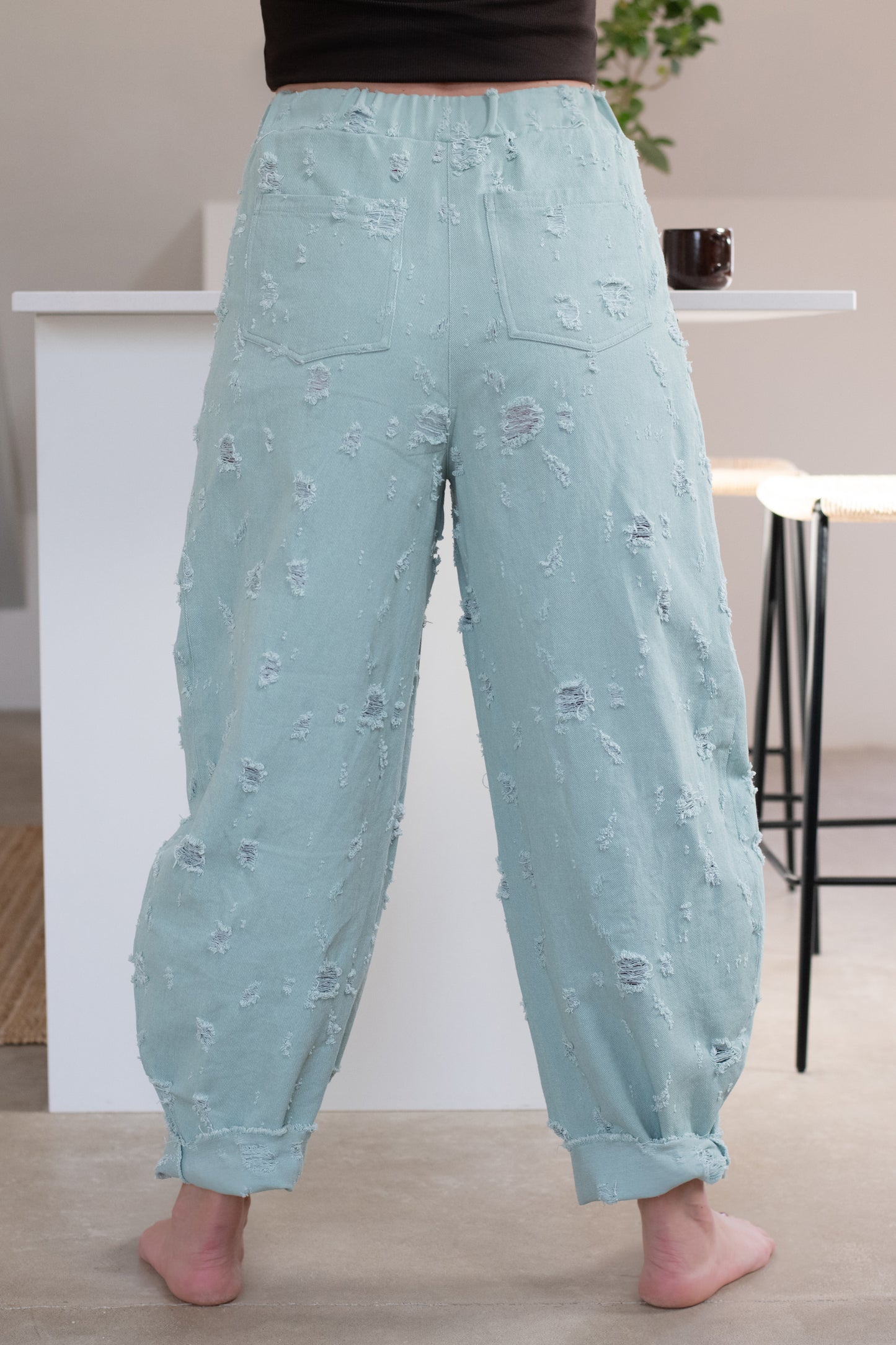 Kalhoty - Jeans - trhané