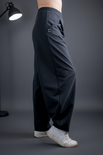 Kalhoty - Teplákové - Černé