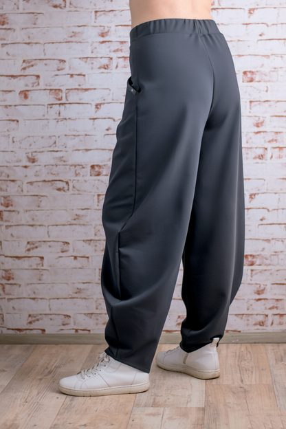 Kalhoty - Teplákové - Černé