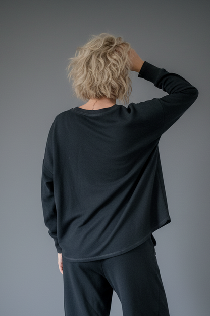 Mikina – Piké – Černá