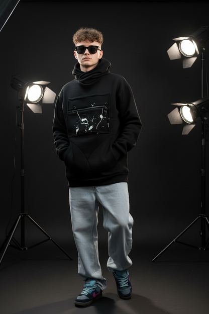 Pánská mikina s kapucí – WhiteGalaxy