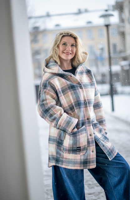 Zimní kabát - Kostička