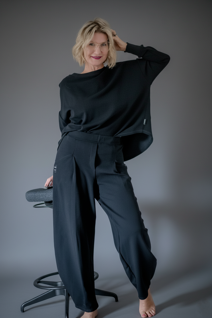 Souprava Piké Černá