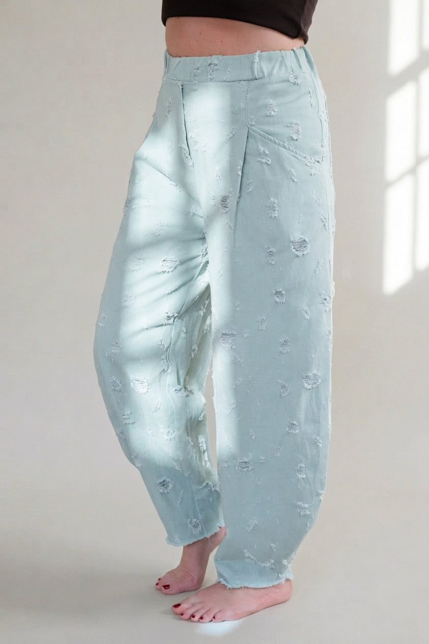 Kalhoty - Jeans - trhané