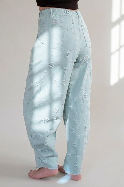 Kalhoty - Jeans - trhané